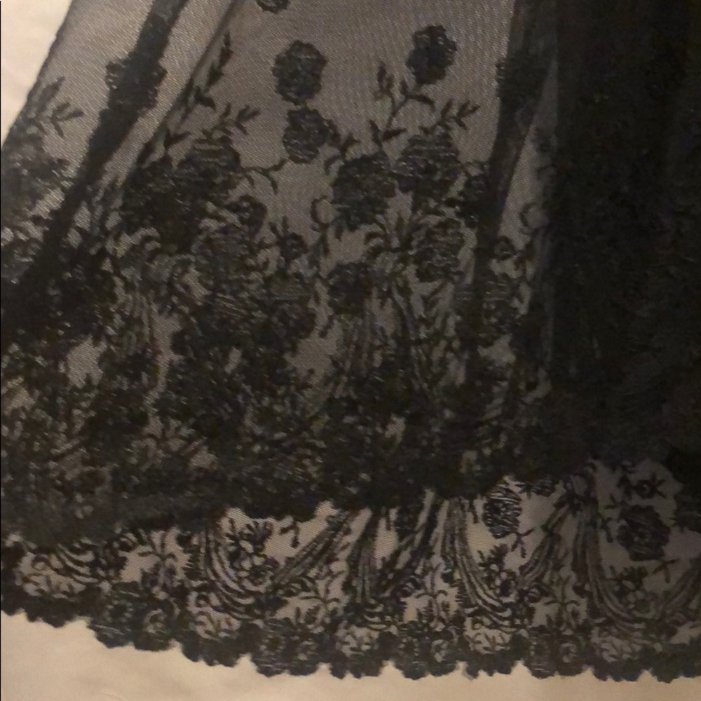 M.S.S.P. Beautiful Black Lace Skirt